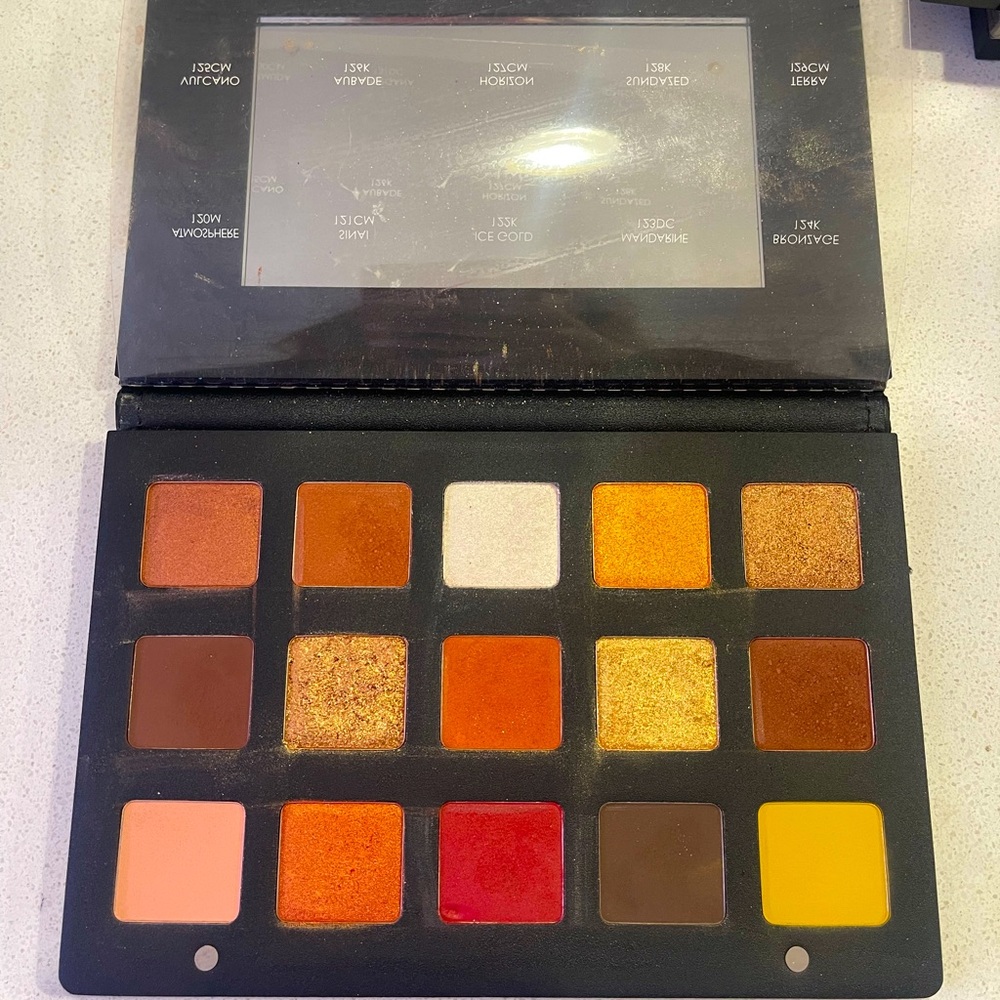 Natasha Denona luxury sunset eyeshadow palette.